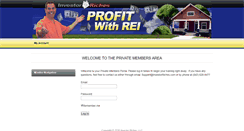 Desktop Screenshot of profitwithrei.com