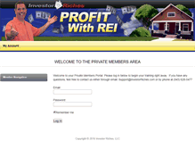 Tablet Screenshot of profitwithrei.com